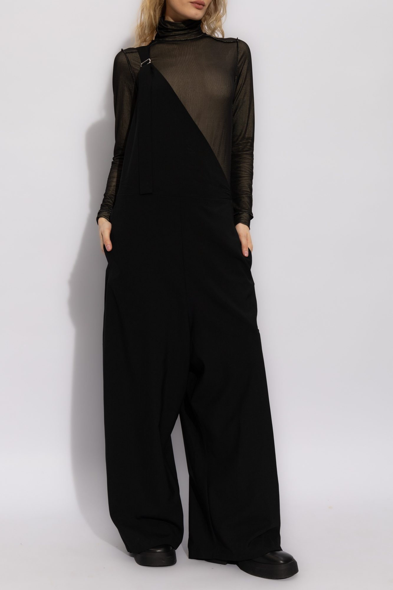 Maison martin margiela discount one shoulder jumpsuit